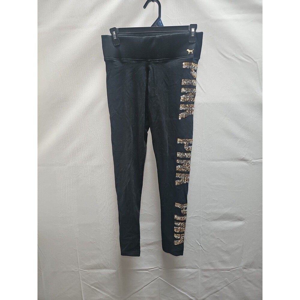 Victoria Secret Pink Sequin Legging Size Small